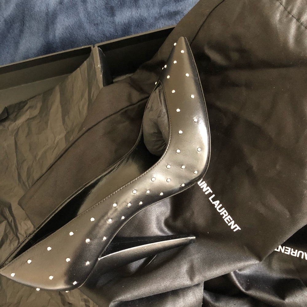 Authentic YSL heels never worn brand new in the box with dust bag - Picture 5 of 9